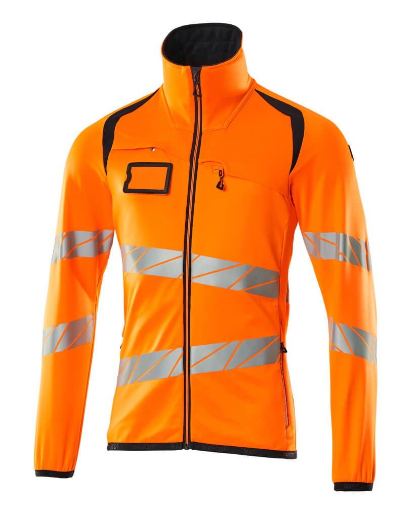 Mascot Accelerate Safe Fleece Jumper with zipper, detail