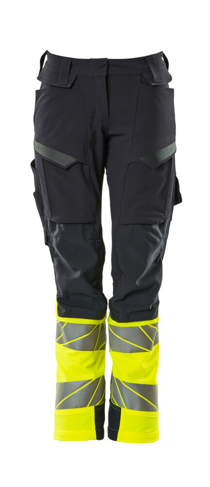 Mascot Accelerate Safe Women's Trousers with kneepad pockets, front