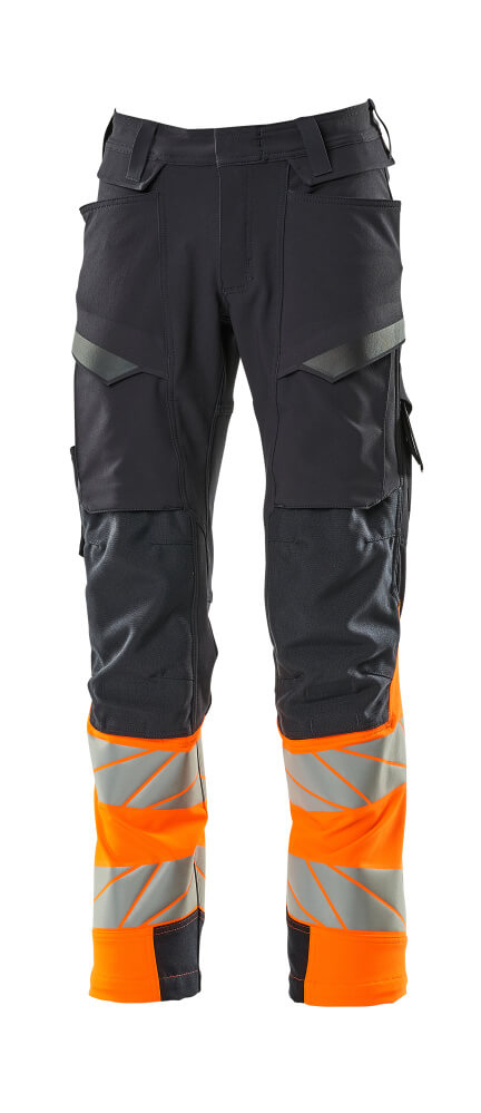 Mascot Accelerate Safe Trousers with kneepad pockets, detail
