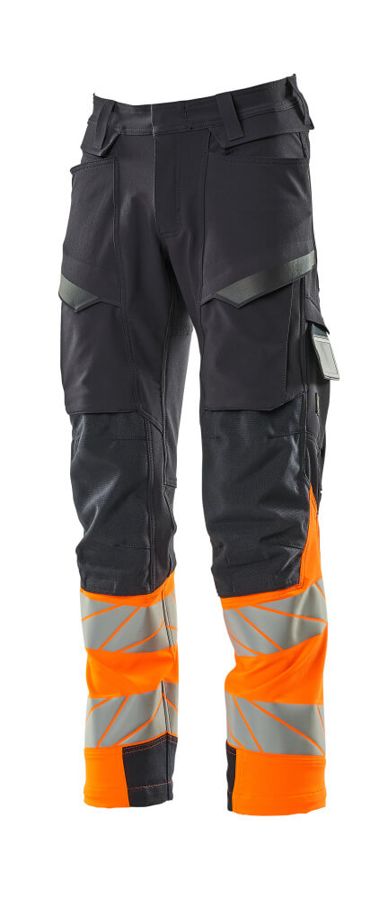 Mascot Accelerate Safe Trousers with kneepad pockets, detail