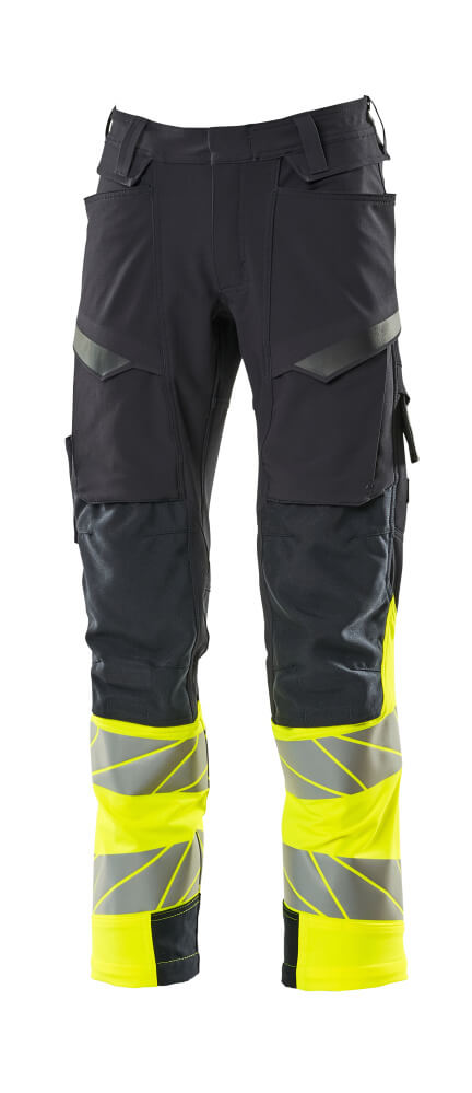 Mascot Accelerate Safe Trousers with kneepad pockets, detail