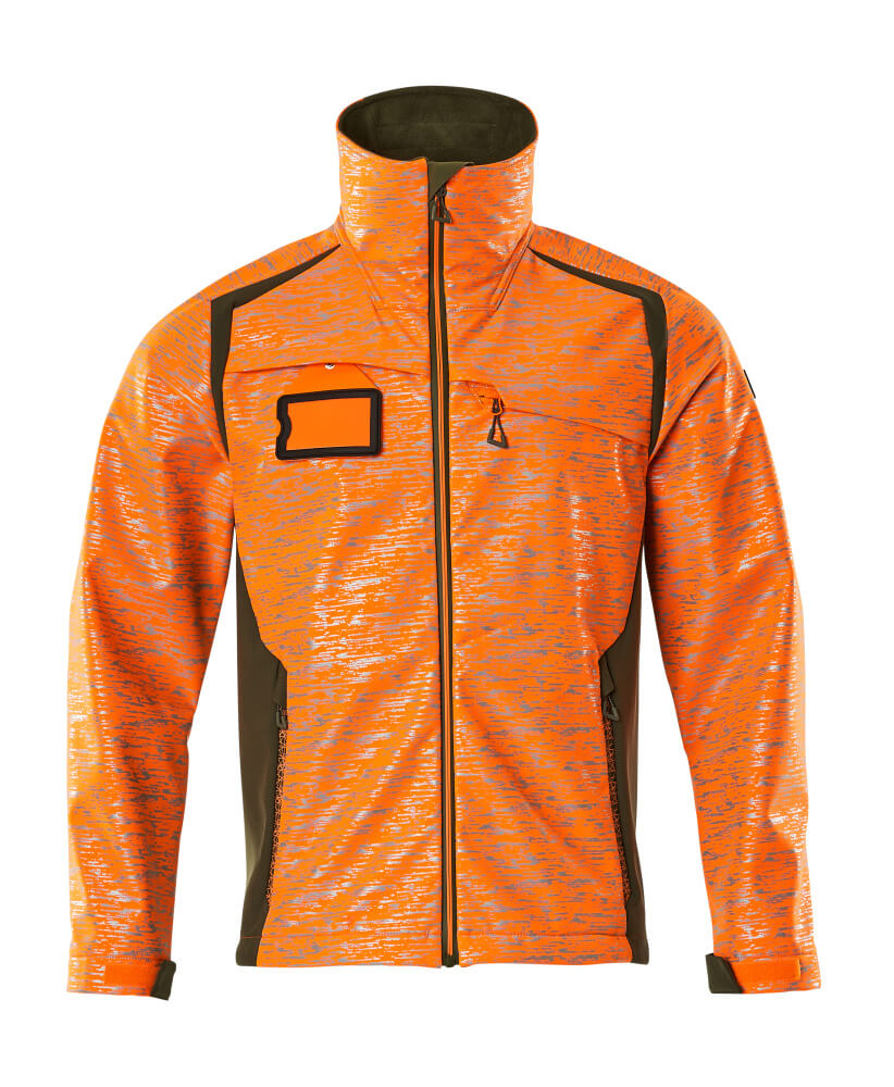 Mascot Accelerate Safe Softshell Jacket, front