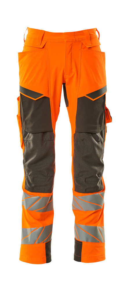 Mascot Accelerate Safe Trousers with kneepad pockets, front