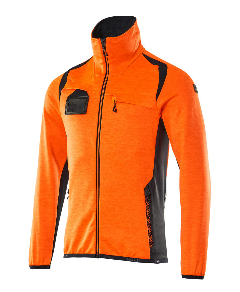 Mascot Accelerate Safe Fleece Jumper with zipper, detail