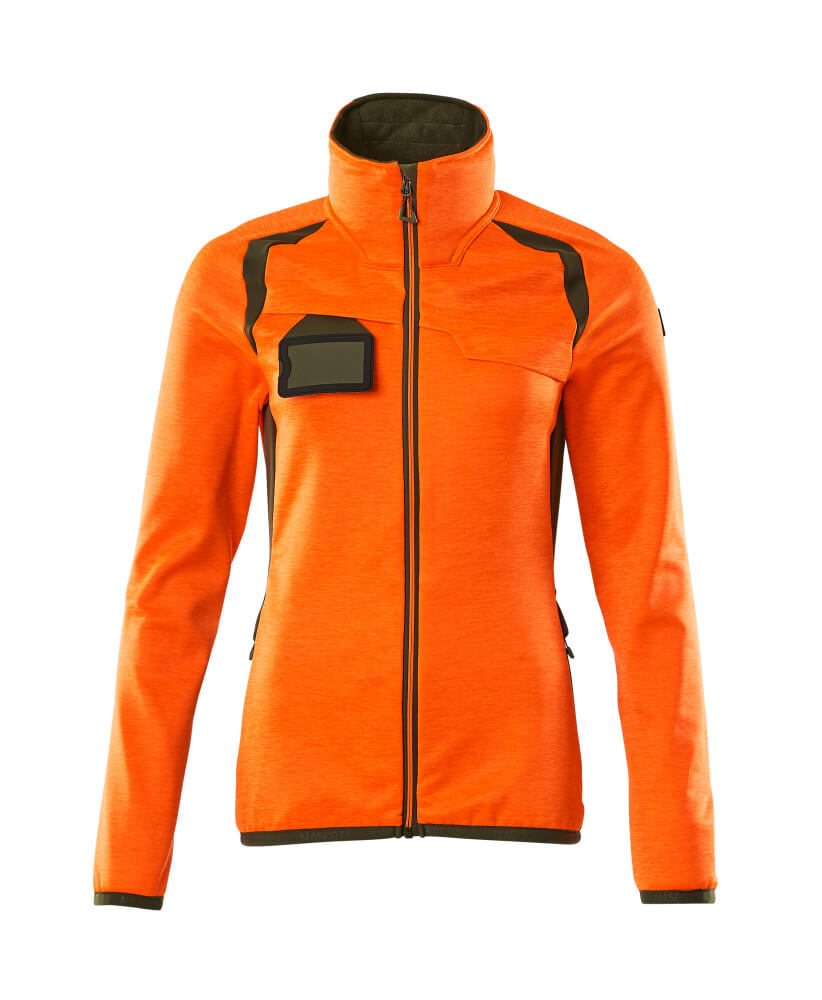 Mascot Accelerate Safe Women's Fleece Jumper with zipper, front