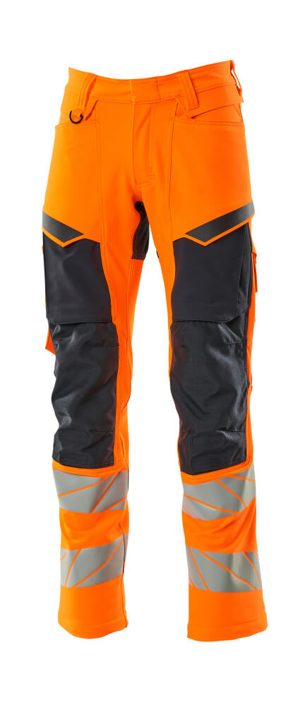 Mascot Accelerate Safe Trousers with kneepad pockets, detail