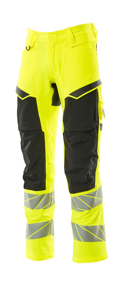 Mascot Accelerate Safe Trousers with kneepad pockets, detail