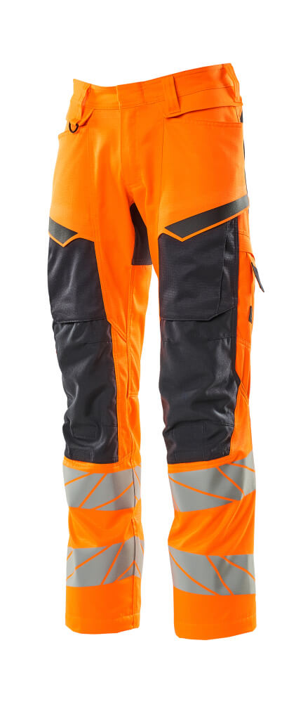 Mascot Accelerate Safe Trousers with kneepad pockets, detail