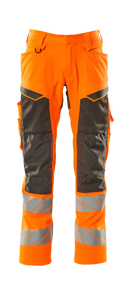 Mascot Accelerate Safe Trousers with kneepad pockets, front