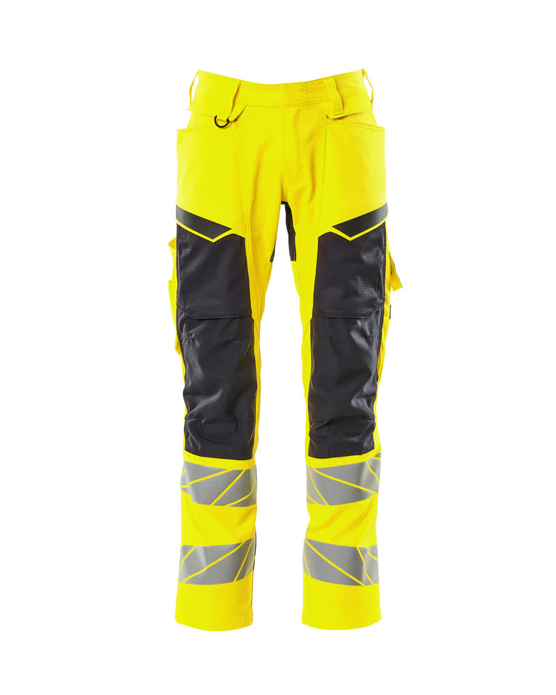 Mascot Accelerate Safe Trousers with kneepad pockets, front