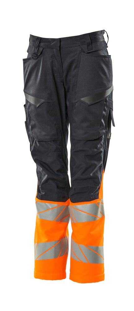 Mascot Accelerate Safe Women's Trousers with kneepad pockets, detail
