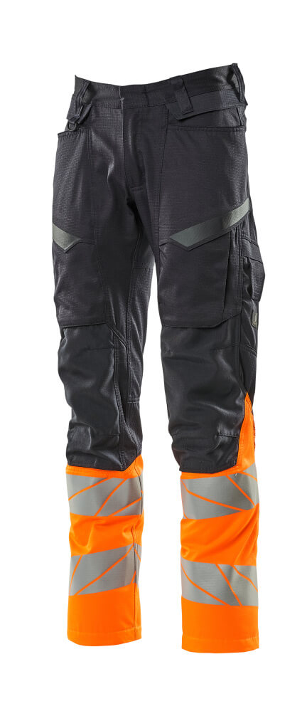 Mascot Accelerate Safe Trousers with kneepad pockets, detail
