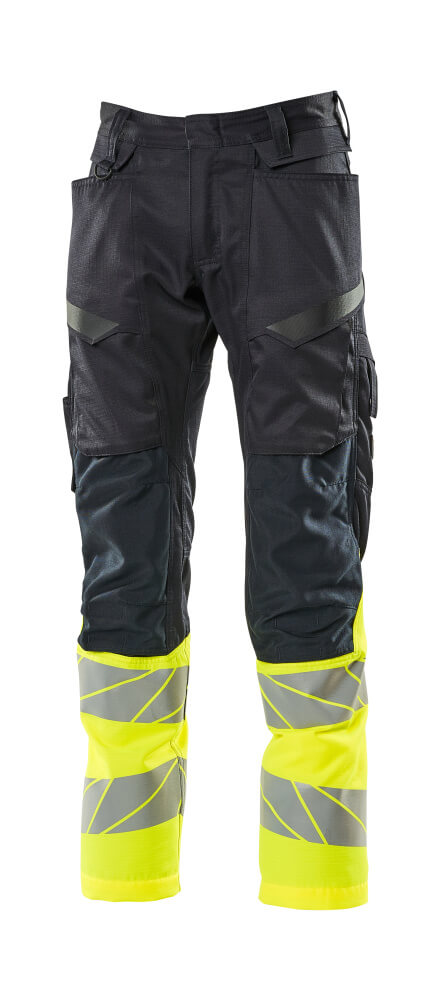 Mascot Accelerate Safe Trousers with kneepad pockets, detail