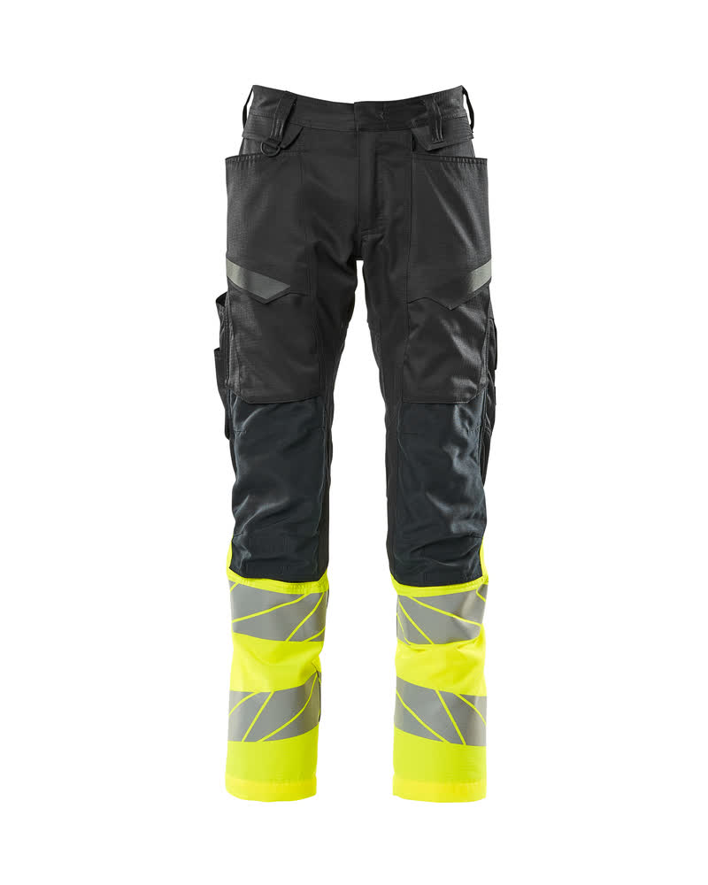 Mascot Accelerate Safe Trousers with kneepad pockets, front
