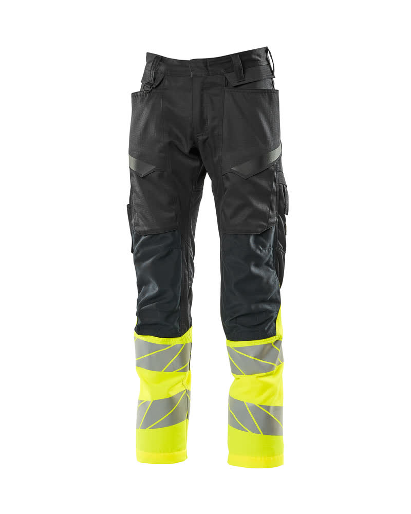Mascot Accelerate Safe Trousers with kneepad pockets, detail