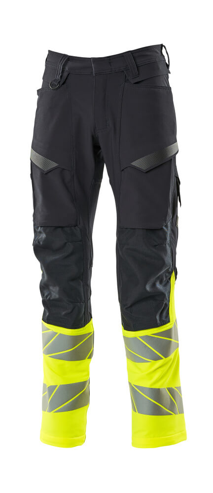 Mascot Accelerate Safe Trousers with kneepad pockets, detail