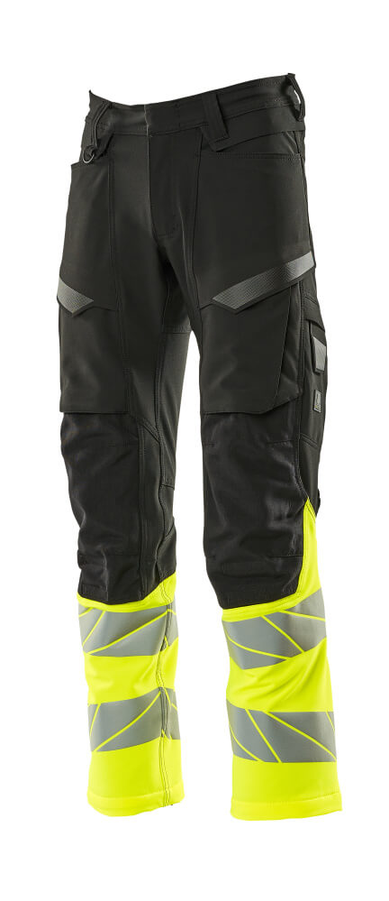 Mascot Accelerate Safe Trousers with kneepad pockets, detail