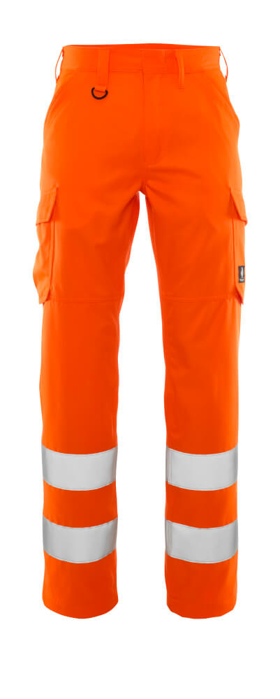 20859-236-14 Trousers with thigh pockets - hi-vis orange