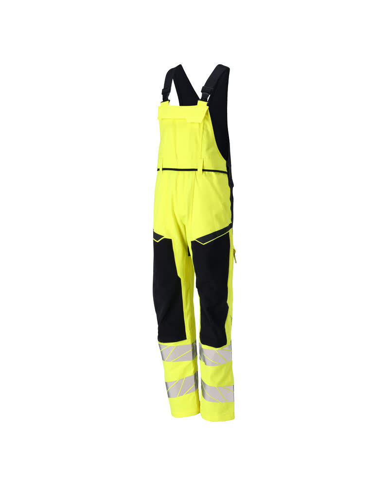 Mascot Accelerate Multisafe Bib & Brace with kneepad pockets, detail