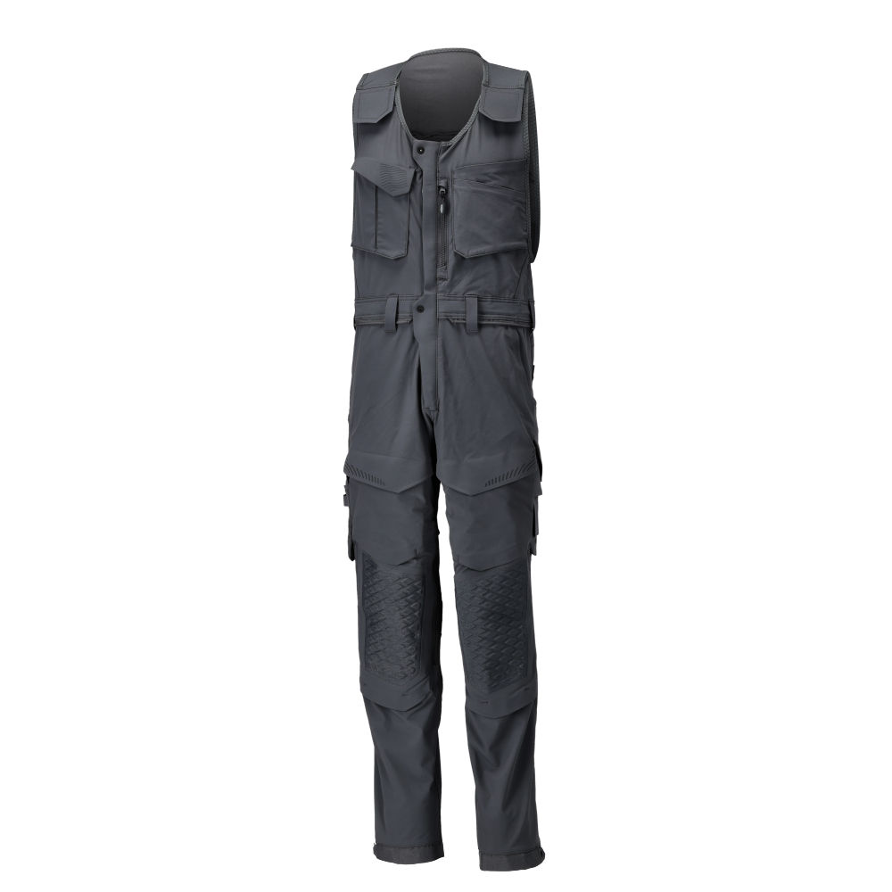 Mascot Customized Combi suit with kneepad pockets, detail