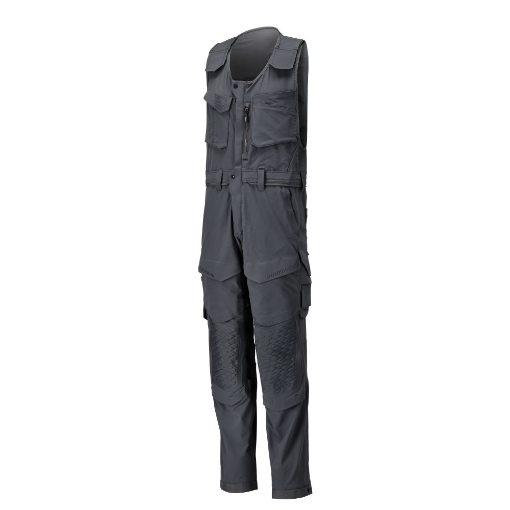 Mascot Customized Combi suit with kneepad pockets, detail
