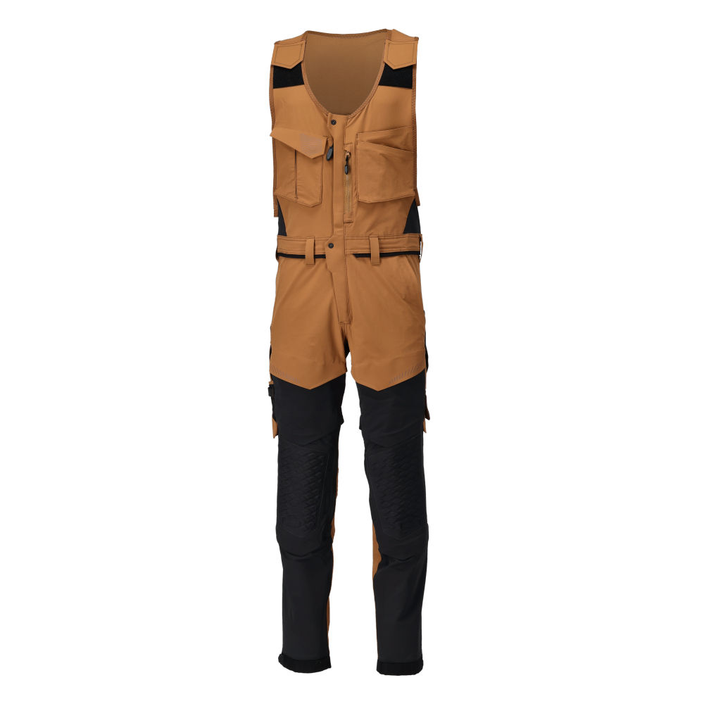 Mascot Customized Combi suit with kneepad pockets, detail