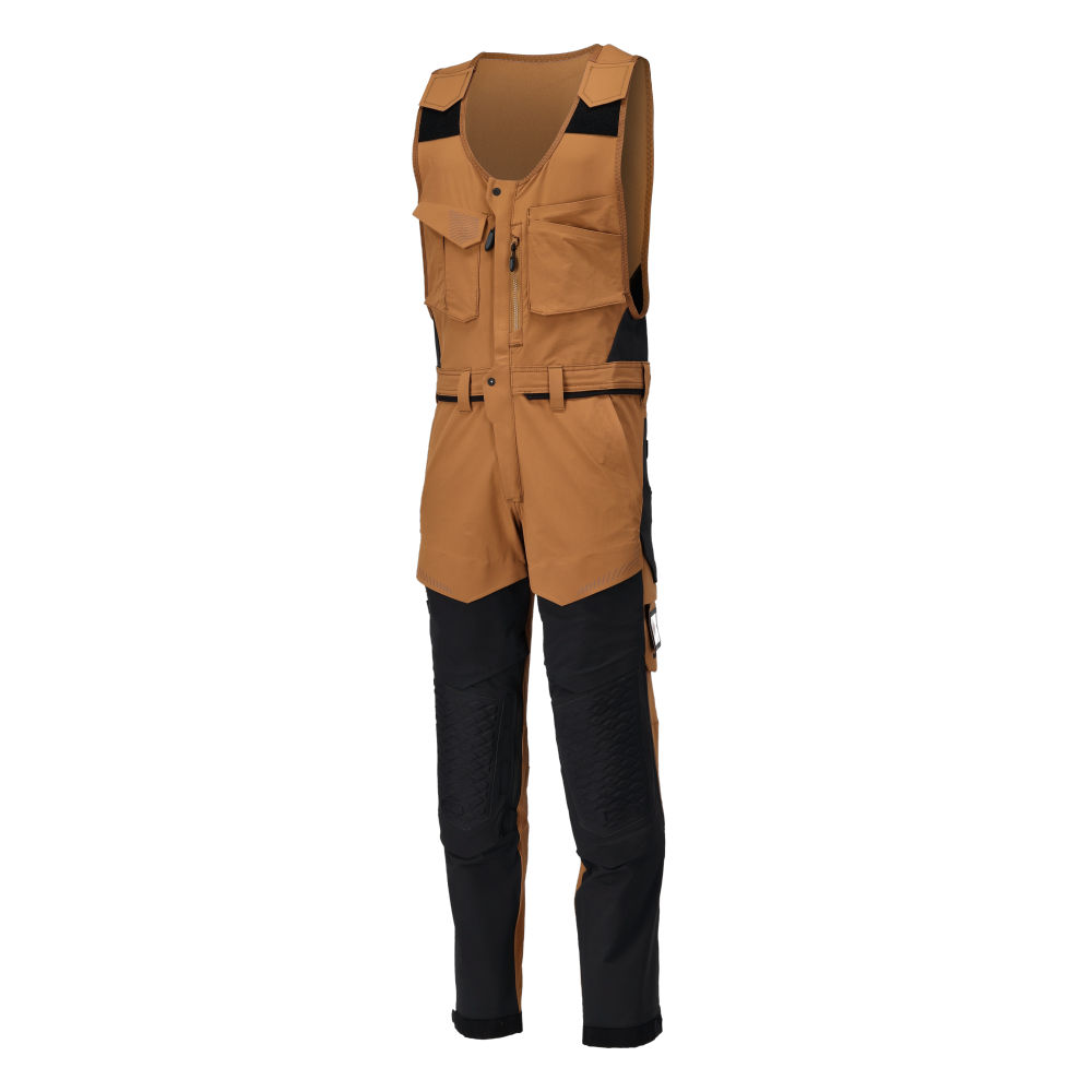 Mascot Customized Combi suit with kneepad pockets, detail
