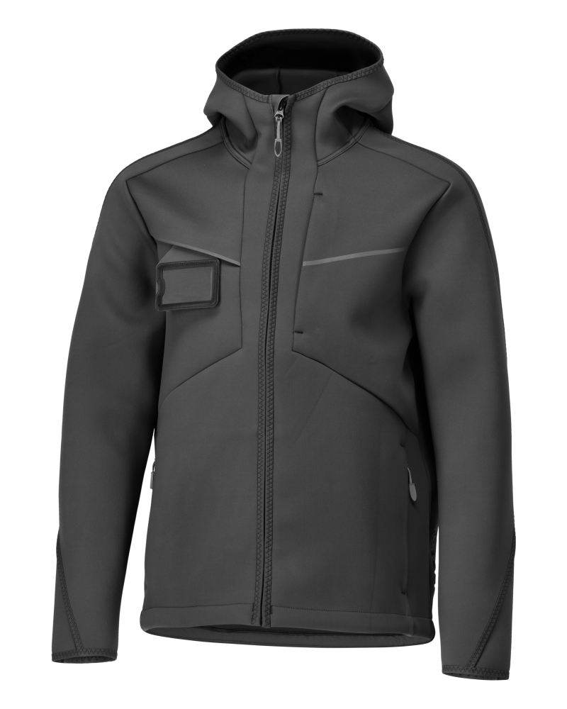 Mascot Customized Softshell jacket with hood, detail