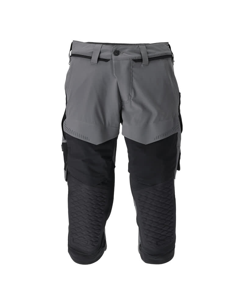 Mascot Customized ¾ Length Trousers with kneepad pockets, front
