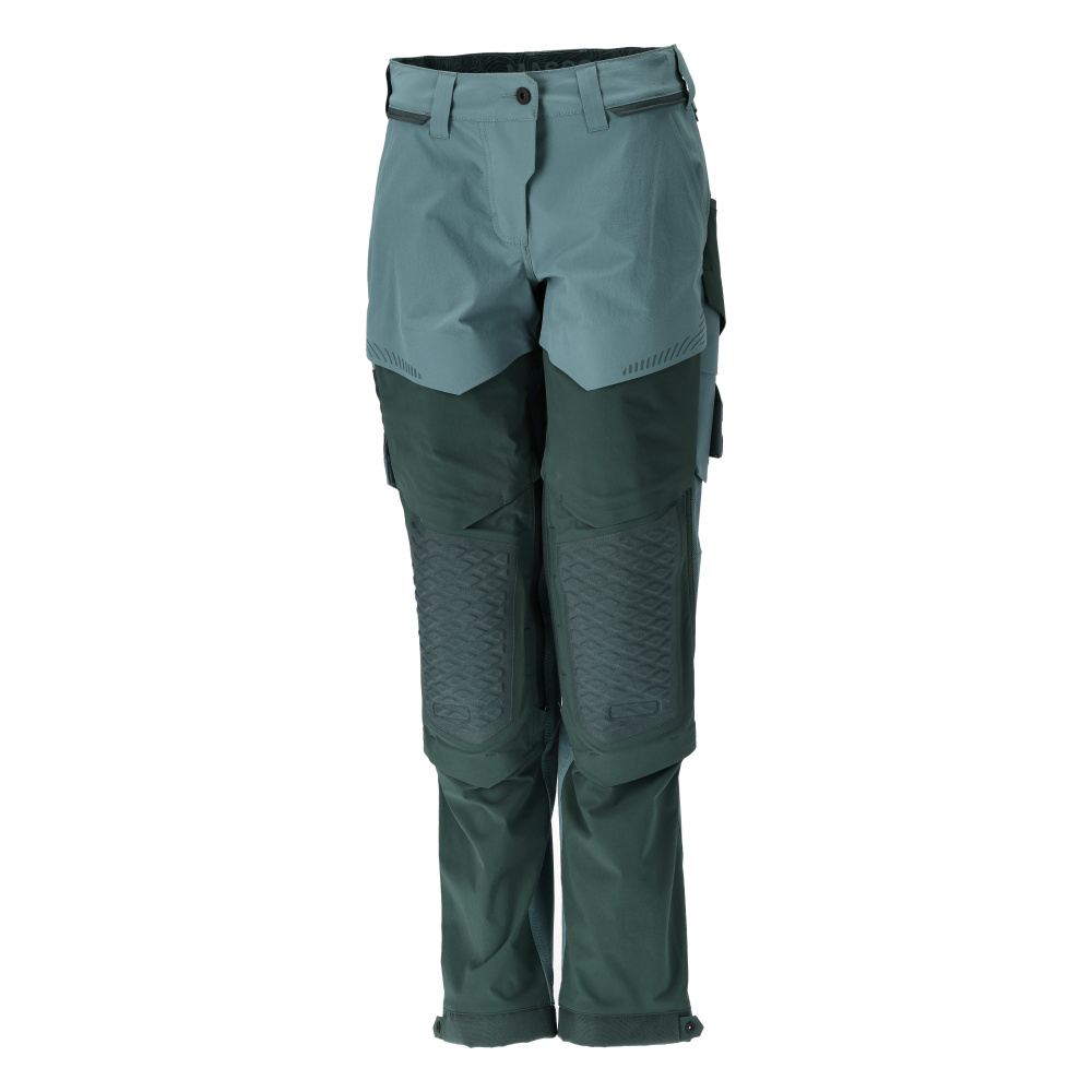 Mascot Customized Women's Trousers with kneepad pockets, detail