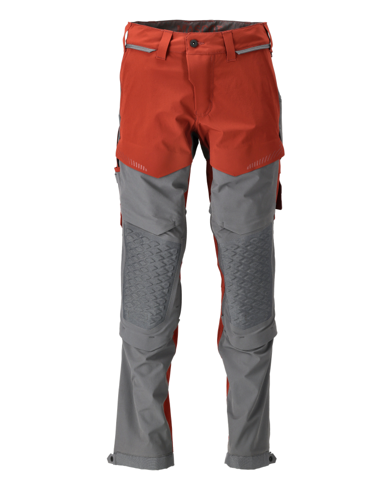 Mascot Customized Trousers with kneepad pockets, front