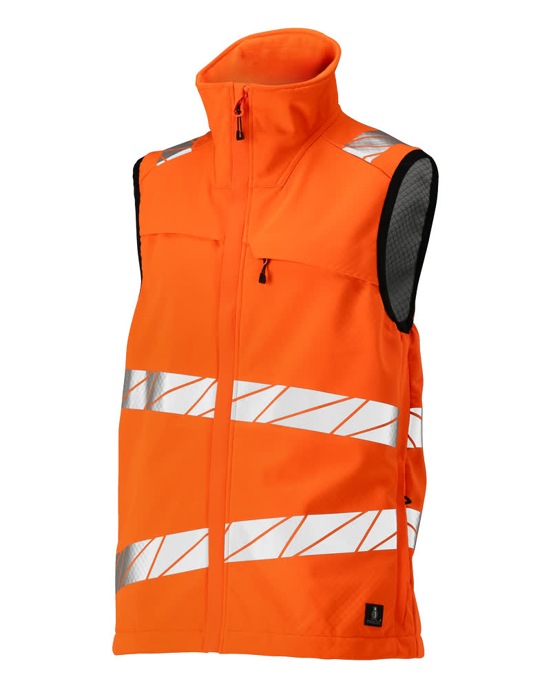 Mascot Accelerate Safe Softshell Gilet, detail
