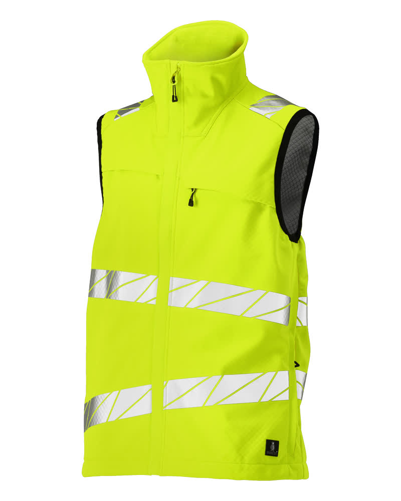 Mascot Accelerate Safe Softshell Gilet, detail