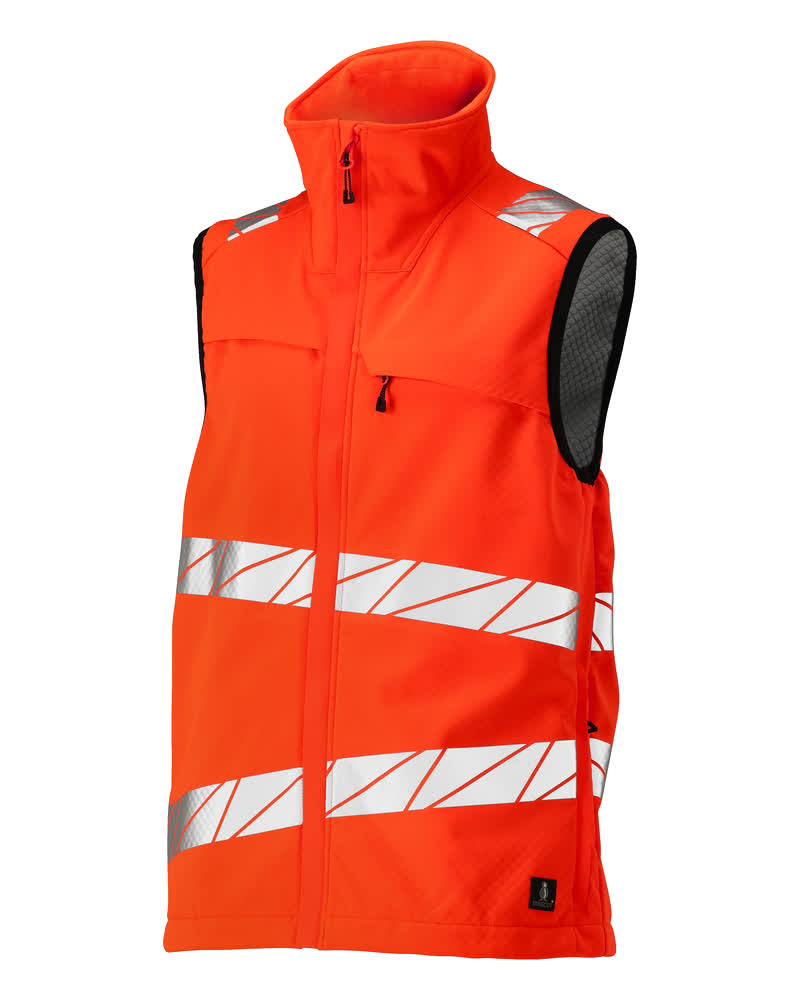 Mascot Accelerate Safe Softshell Gilet, detail