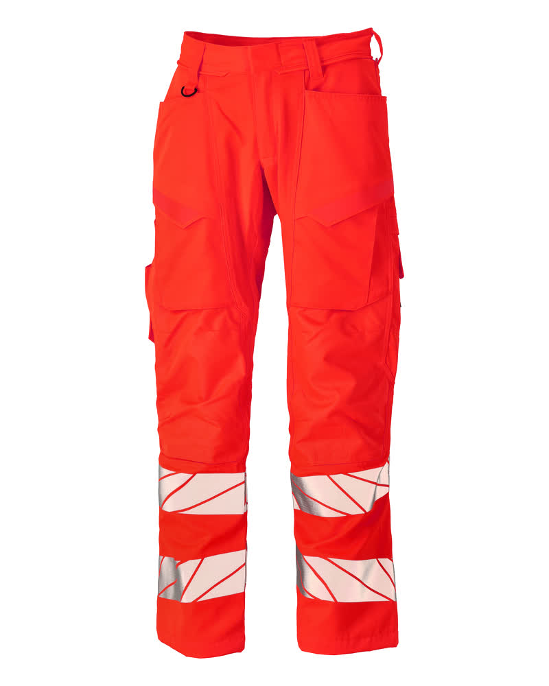 Mascot Accelerate Safe Trousers with kneepad pockets, detail
