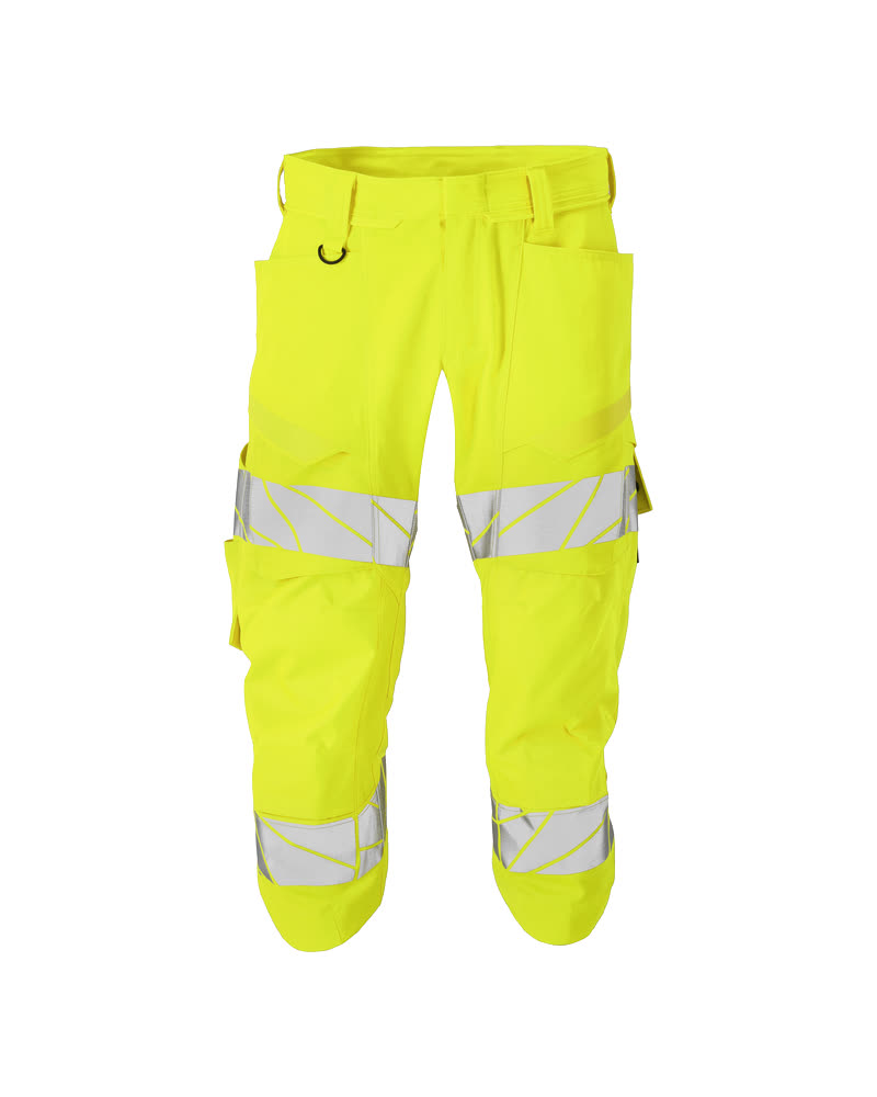 Mascot Accelerate Safe ¾ Length Trousers with kneepad pockets, front