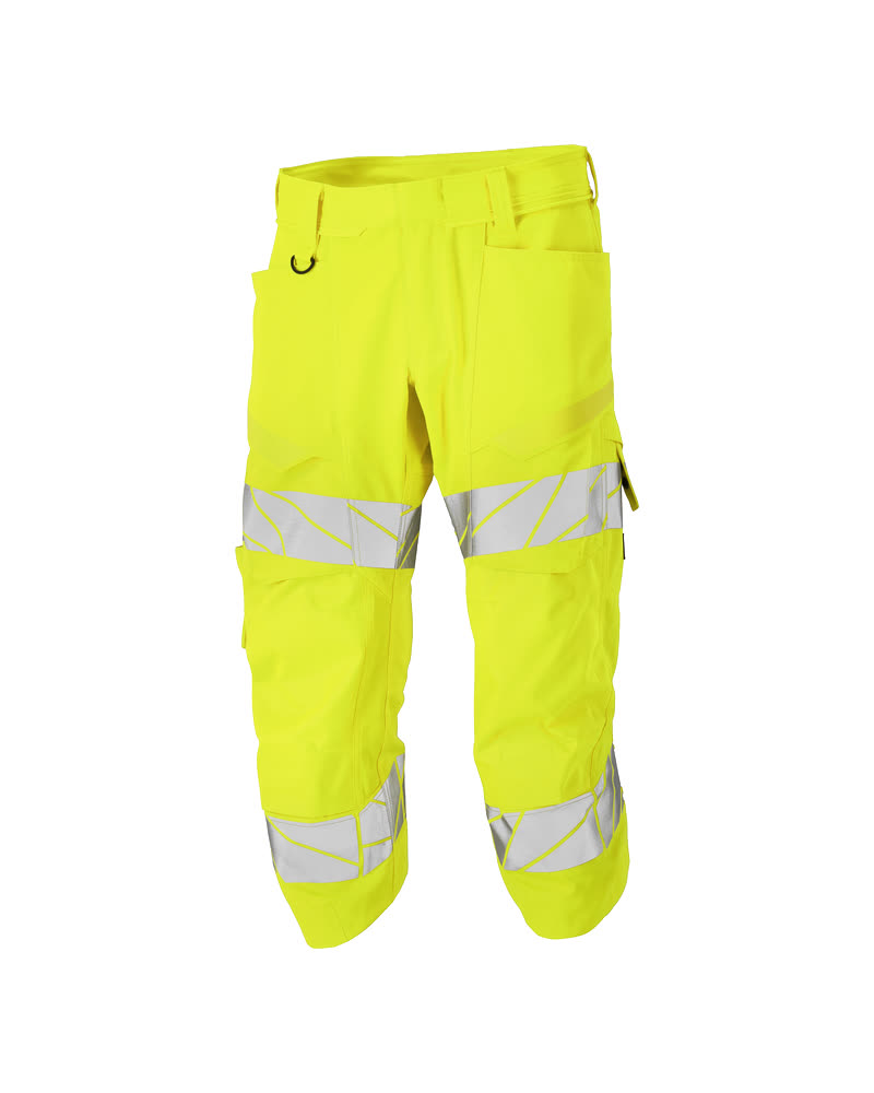 Mascot Accelerate Safe ¾ Length Trousers with kneepad pockets, detail