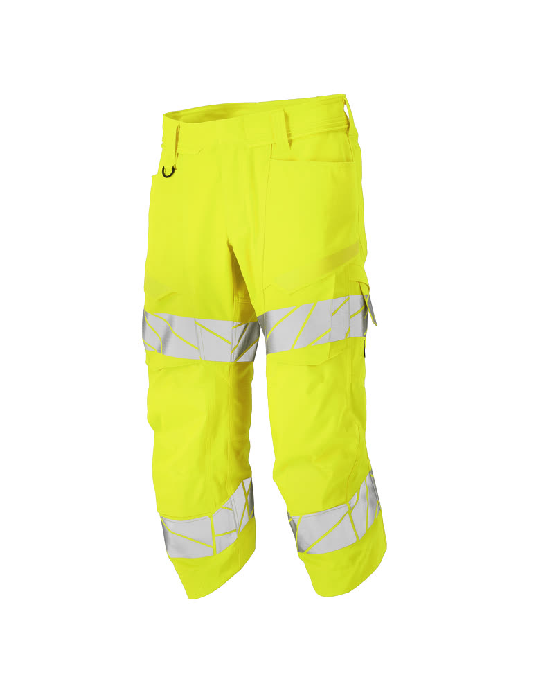 Mascot Accelerate Safe ¾ Length Trousers with kneepad pockets, detail