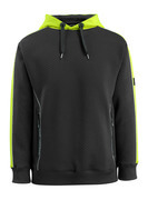 50124-932-01014 Hoodie - dark navy/hi-vis orange