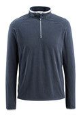 50148-239-010 Fleece Jumper with half zip - dark navy