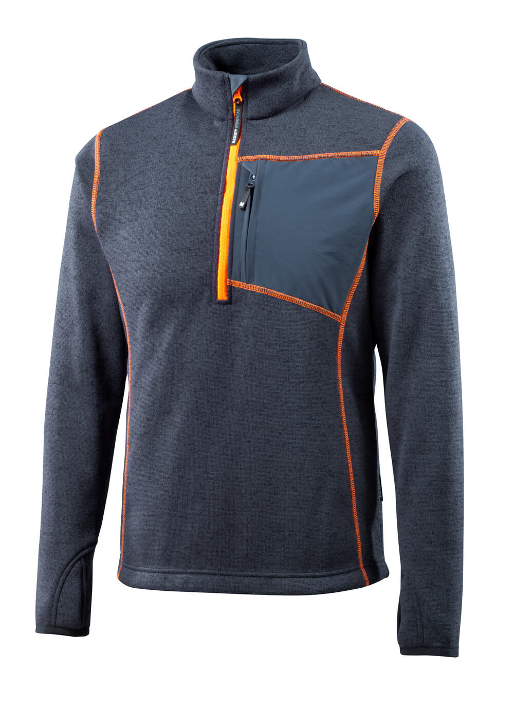 Mascot Hardwear Reims Knitted Jumper with half zip, detail