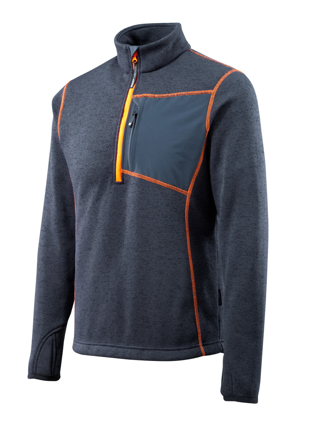 Mascot Hardwear Reims Knitted Jumper with half zip, detail
