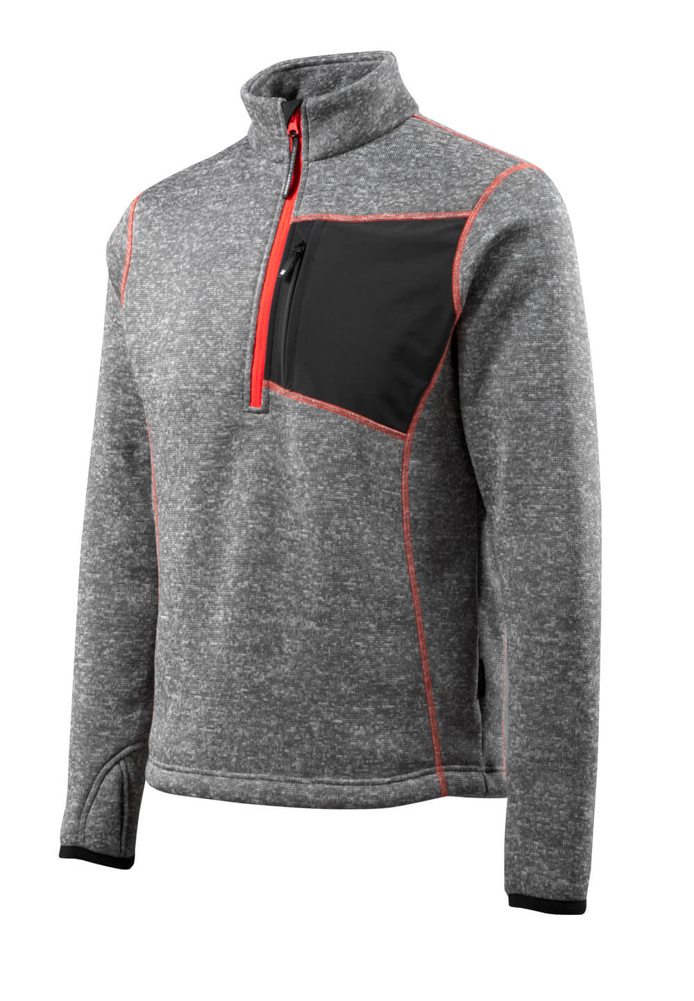 Mascot Hardwear Reims Knitted Jumper with half zip, detail