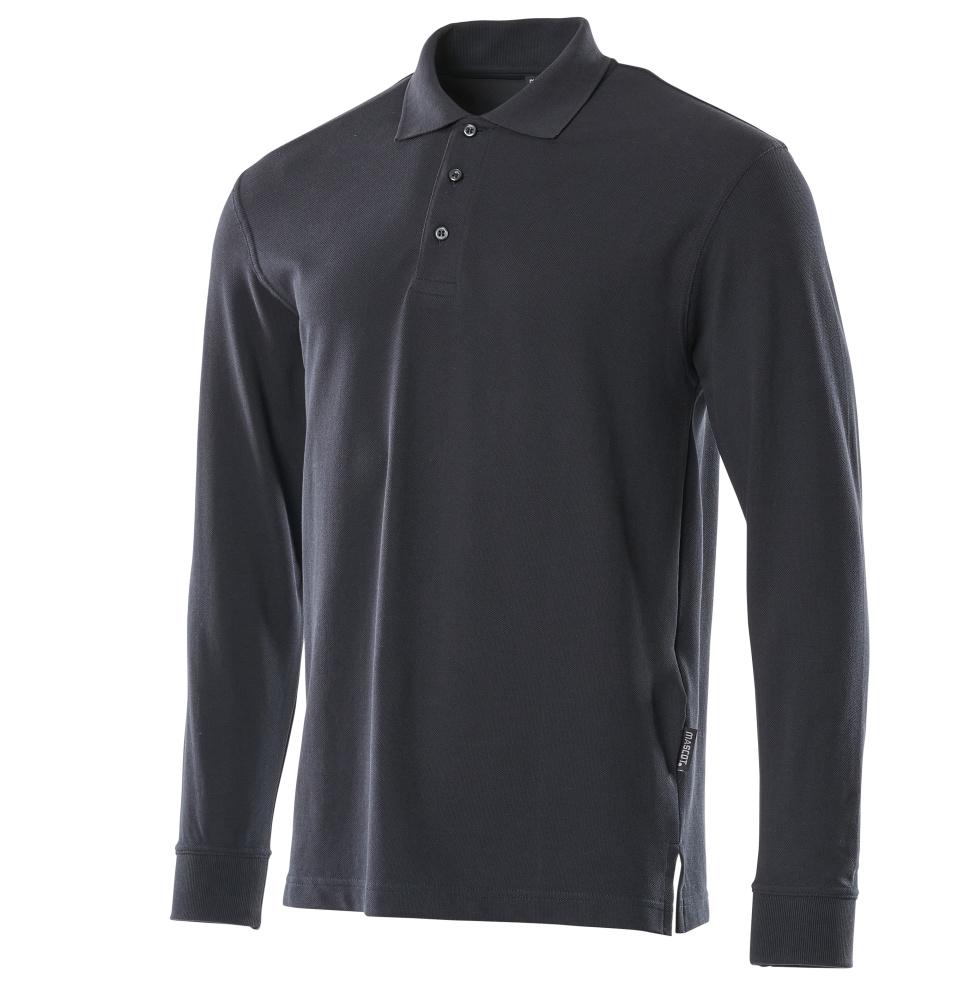 Mascot Crossover Manila Polo Shirt, long-sleeved, detail