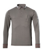 50352-833-118 Polo Sweatshirt - light anthracite