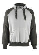 50508-811-0618 Hoodie - white/dark anthracite