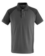 50569-961-1809 Polo shirt - dark anthracite/black