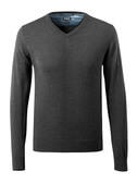 50635-989-18088 Knitted Jumper - dark anthracite/light grey-flecked