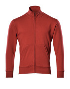 51591-970-02 Sweatshirt with zipper - red