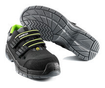 F0107-937-09 Safety Sandal - black